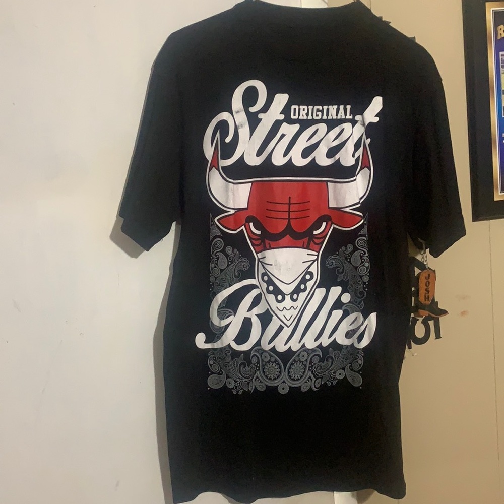 Chicago Bulls “street bullies” black tshirt
